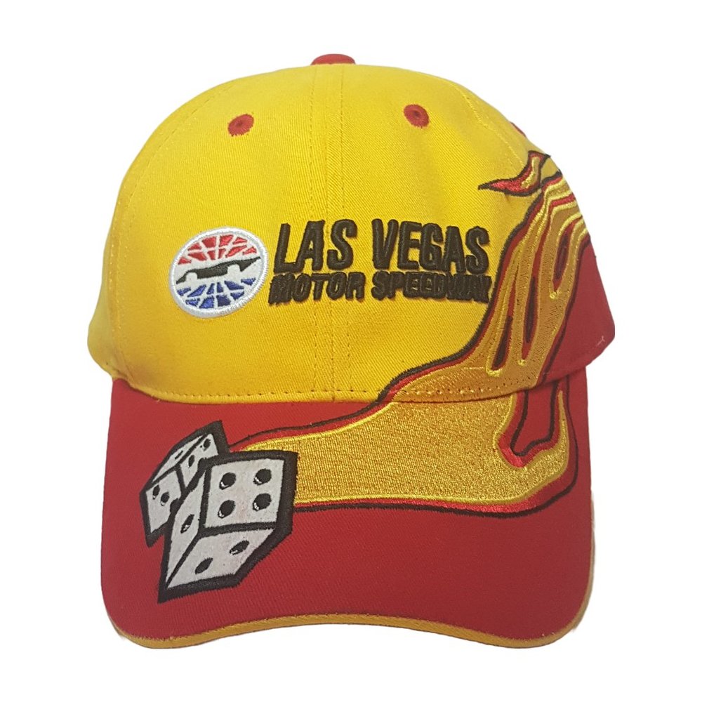 Vintage LAS VEGAS MOTOR SPEEDWAY Hat Trucker Hat Classic Cap embroidered hat red